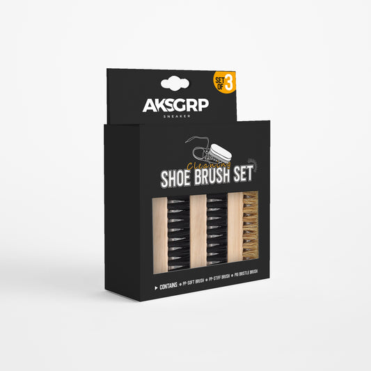 Brush Set (3 Piece Set) [Mixed Horsehair/ Pig Bristle/ PP Soft Bristle]