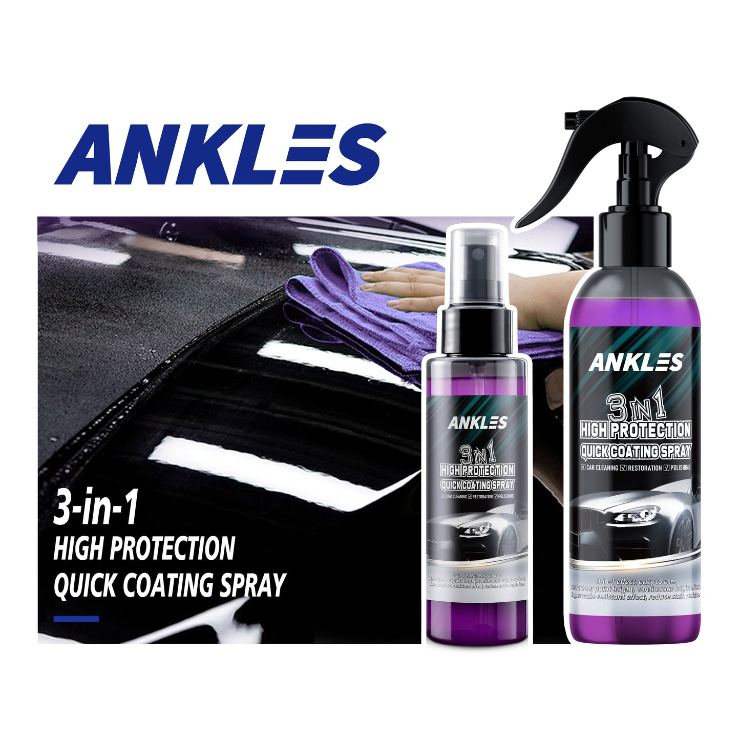 3 in 1 High Protection Quick Coating Spray