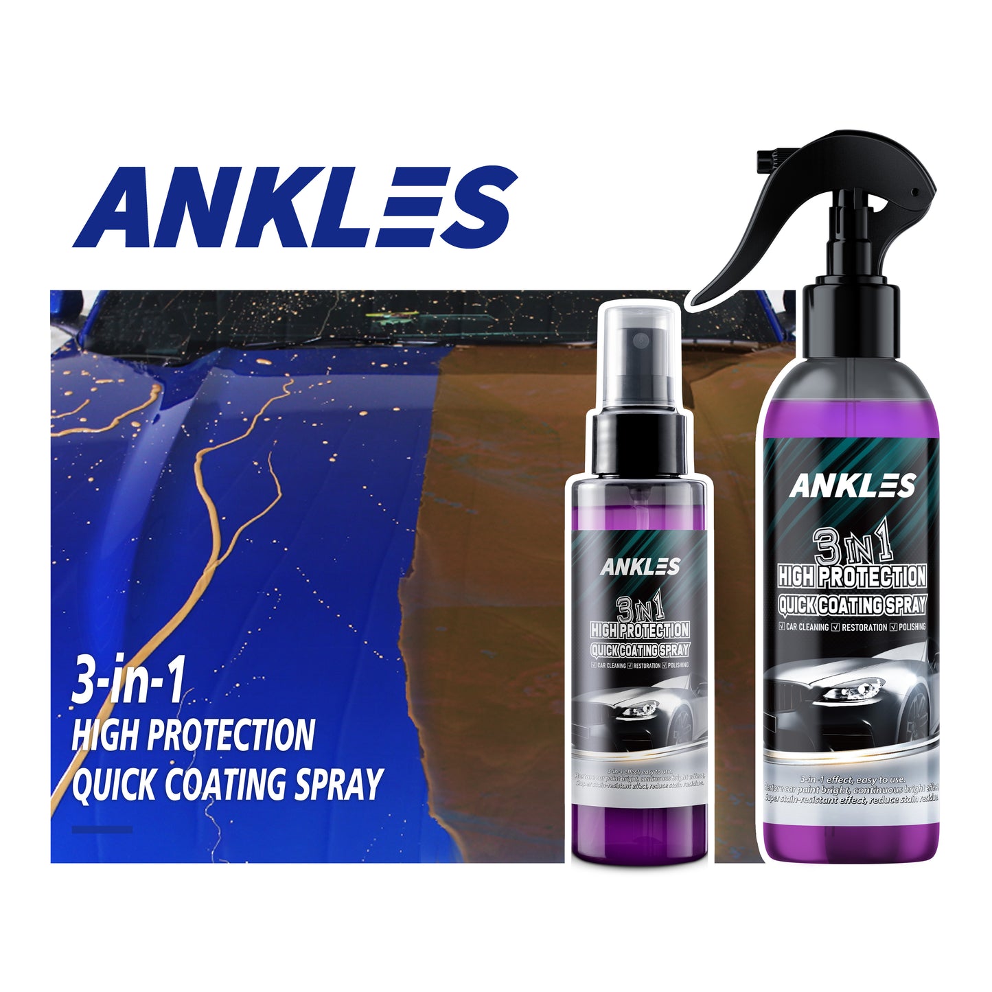 3 in 1 High Protection Quick Coating Spray