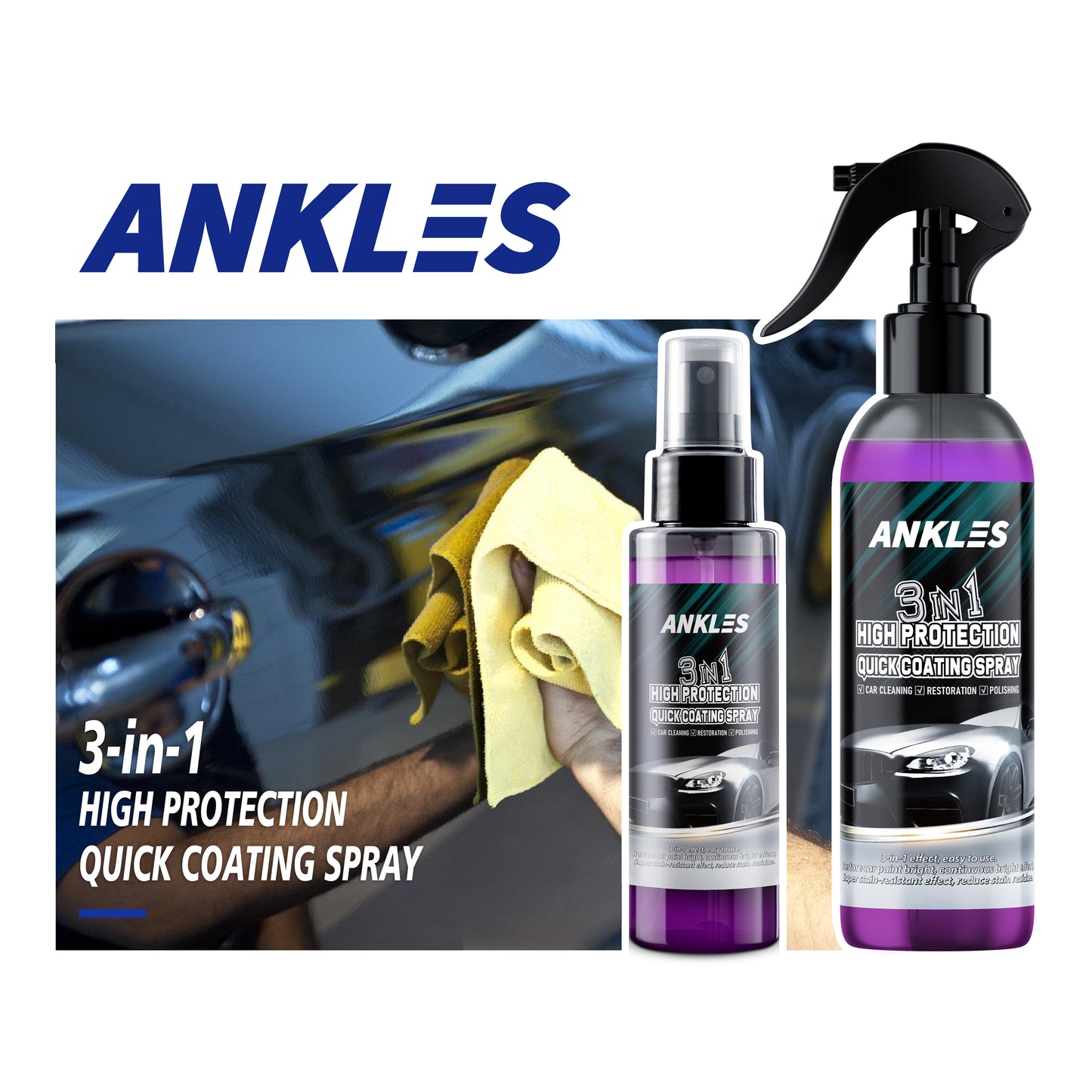 3 in 1 High Protection Quick Coating Spray