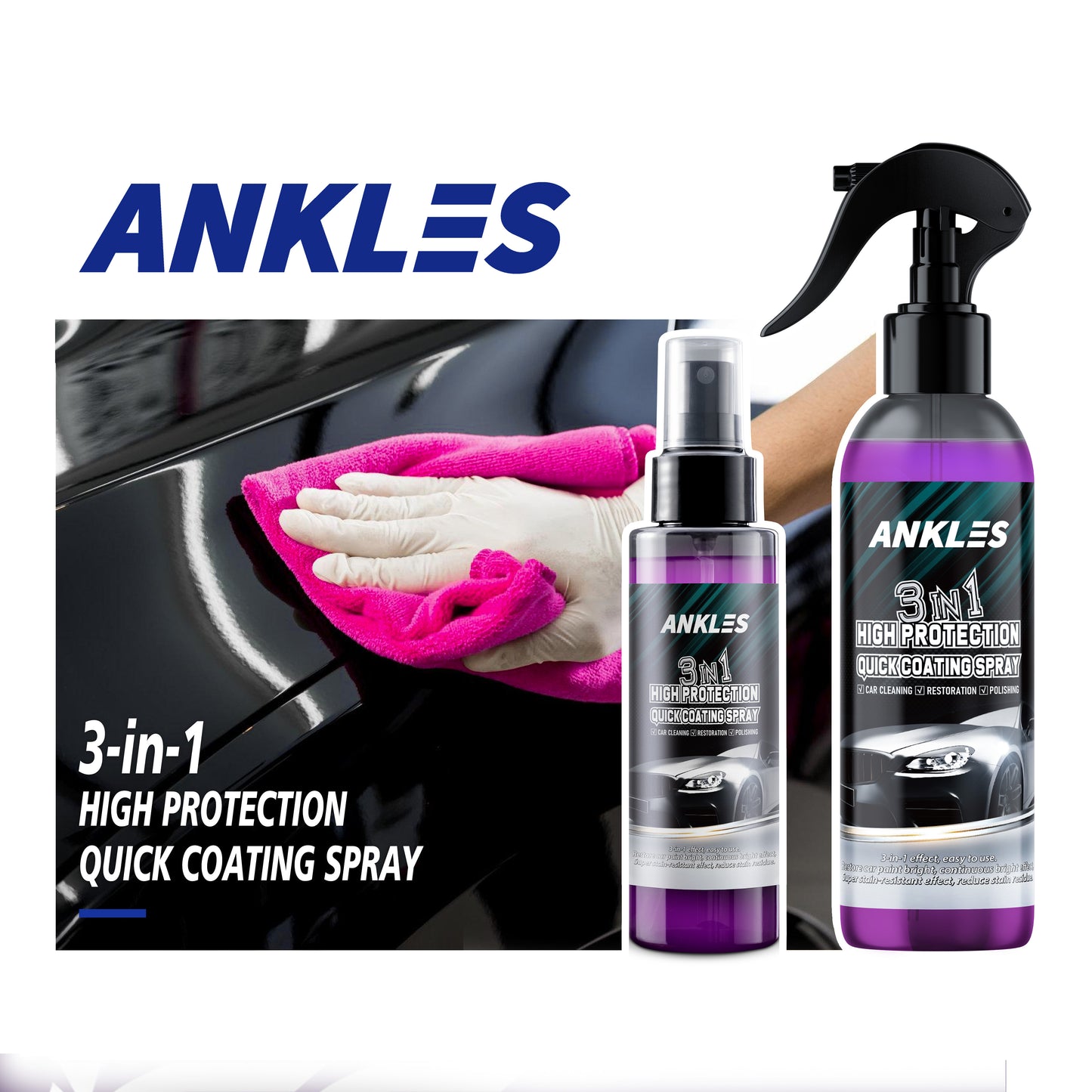 3 in 1 High Protection Quick Coating Spray