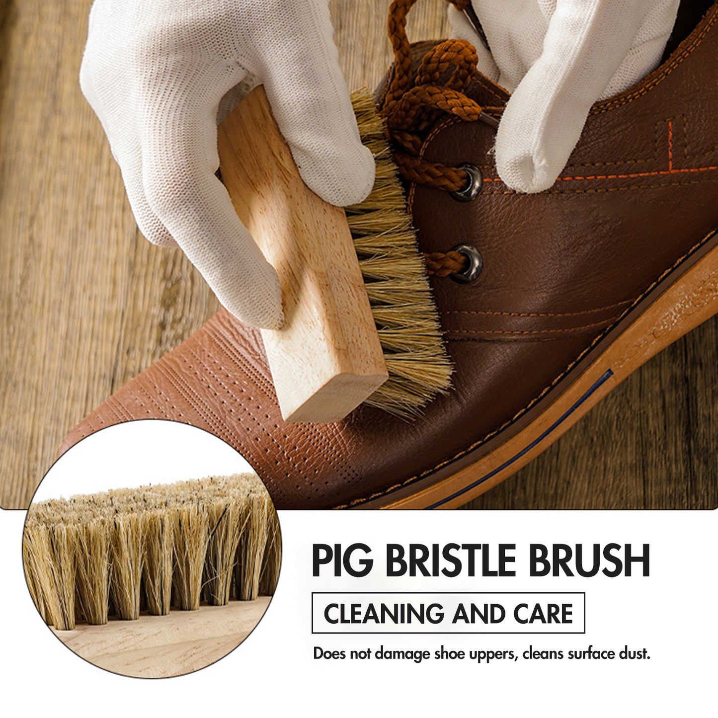 Brush Set (3 Piece Set) [Mixed Horsehair/ Pig Bristle/ PP Soft Bristle]