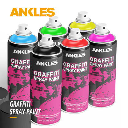 Black Graffiti Spray Paint